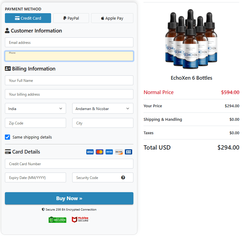EchoXen-order-page